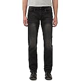 Buffalo David Bitton Men's Straight Six Jeans, Veined and Crinkled