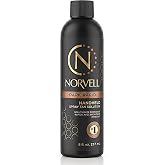 Norvell Premium Spray Tan Solution Dark Rapid 8 Fl. Oz | Professional Sunless Tanning Formula for Fast Natural Bronze Glow, Streak Free, Long Lasting Color