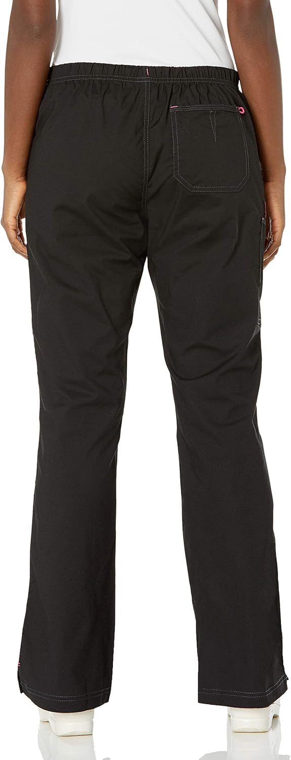 WonderWink Women's WonderFLEX Grace Flare Leg Cargo Pant: Clothing