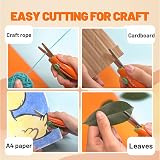 YPLUS Safety Kids Scissors 3Pcs Retractable Safe Toddler Craft Pink view 4