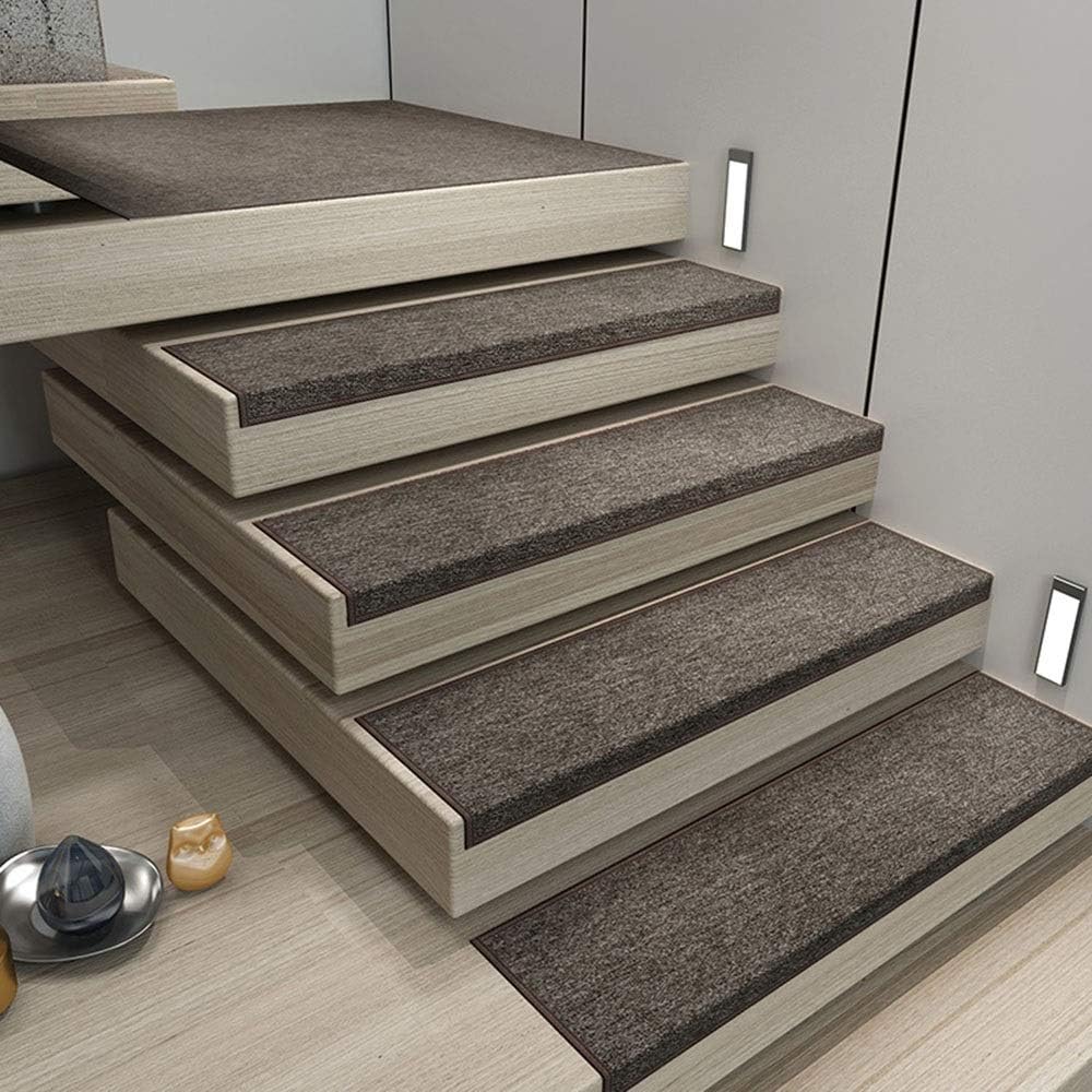 color beige 55x22x4 5cm size set of 10 stufenmatten treppen teppich gluhende treppenstufenmatte rutschfeste selbstklebende schritt aufkleber hauptdekoration run anmy0608 kuche haushalt wohnen teppiche matten suenaacampo com