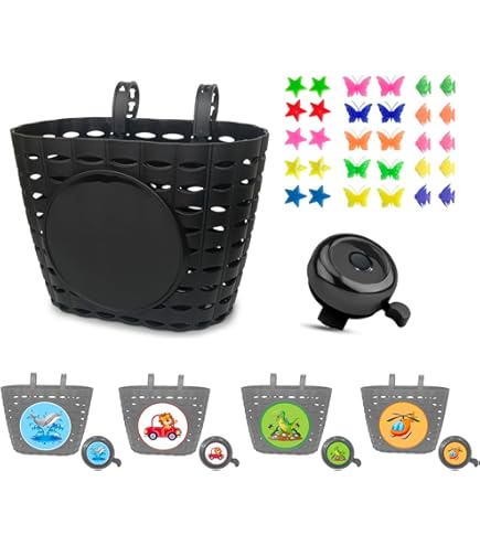 thumbnail image 2 of Kids Bike Basket, Bicycle Basket Front Handlebar For Bo... | Cuotas Sin 2 of 13