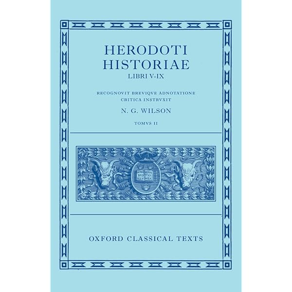 Amazon.com: Herodoti Historiae: Libri I-IV (Oxford Classical Texts