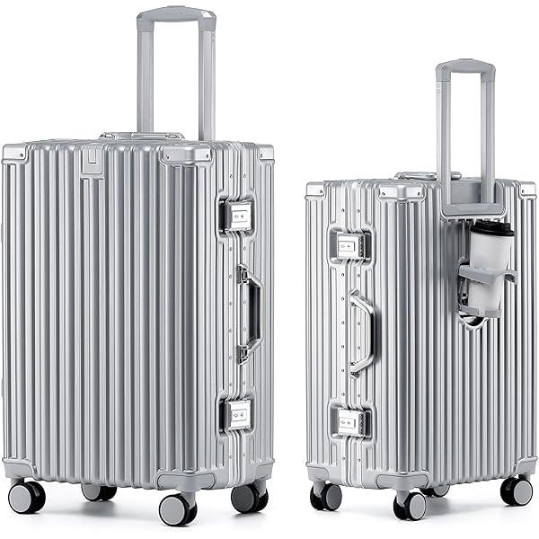 Amazon.com | HotWay 26 Inch Checked in Luggage with Aluminum Frame