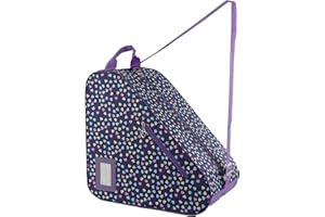 BAUXZOR Skate Bags for Roller Skates, Ice Skates, Quad Skates, Inline Skates, Rollerblades, Figure Skates, Skate Accessories for Kids and Adults