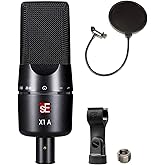 sE Electronics X1 A Large-Diaphragm Condenser Microphone Bundle with Pop Screen Filter