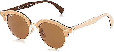 ray ban clubround wood
