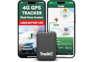 Tracki Pro GPS Tracker for Vehicles, USA made tech. Up to 7 Months Batt. Waterproof Magnetic 4G LTE Long Battery Life 2-7 Month, Unlimited Distance, Subscription Required, Multi Alerts, Hidden Tracker