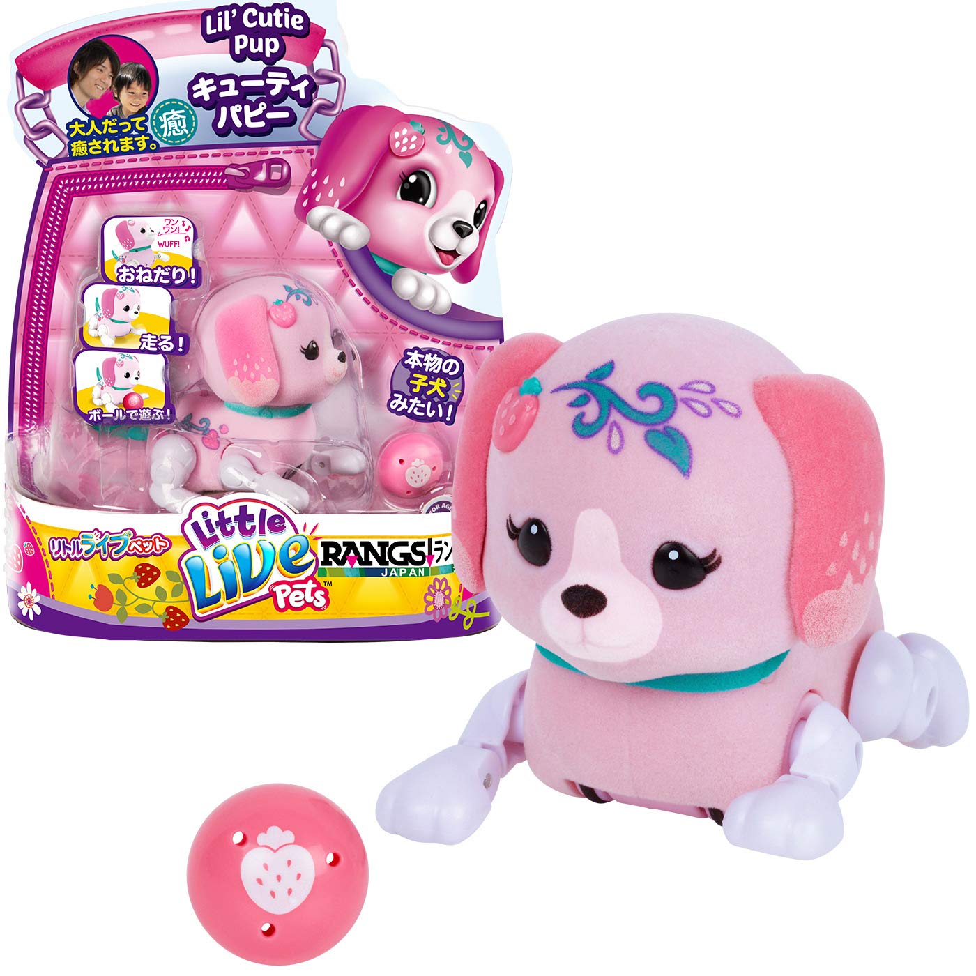 Little Live Pets S1 Cutie Pup Single Pack Pawberry 630996284896 eBay