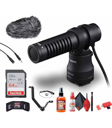 Amazon.com: Canon DM-100 Directional Stereo Microphone : Electronics