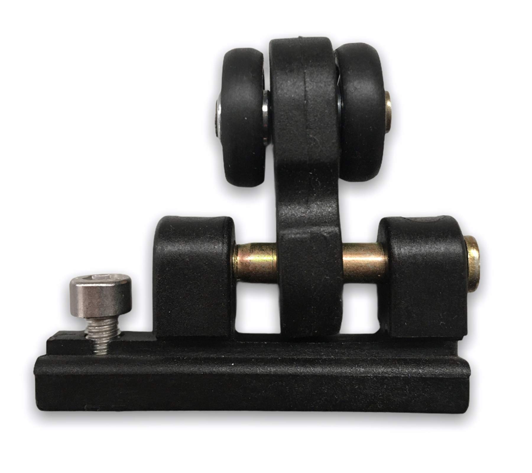 Tele awning pulley bearing for pergola guide (1, Black)