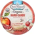 Torie and Howard Organic Hard Candy Tin, Blood Orange and Honey, 2 Ounce (Pack of 2)