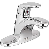 American Standard 7075100.002 Colony PRO Single-Handle Bathroom Faucet with Metal Pop-Up Drain, 1.2 GPM, Polished Chrome