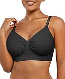 SHAPELLX Wireless Bra for Womens Lightweight