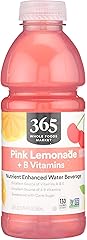 365 by Whole Foods Market, Nutrient Enhanced Water, Pink Lemonade + B Vitamins, 20 Fl Oz