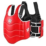 ZHONGLE Boxing Chest Protector Adjustable MMA