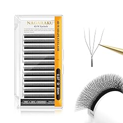NAGARAKU 4D W Shape Eyelash Extension Supplies
