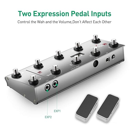 MIDI Foot Controller，MeloAudio Guitar Floor Multi-Effects
