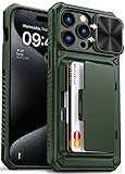 Vihibii for iPhone 15 Pro Max Case with Card Holder