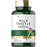 Carlyle Milk Thistle Supplement | 120 Capsules | High Potency Extract | Vegetarian, Non-GMO, Gluten Free