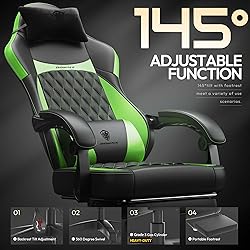Dowinx Gaming Chair with Pocket Spring