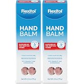 Flexitol Hand Balm Two Pack, for Frequent Handwashers, 10% Urea | 2x2 oz | Exfoliates &amp; Hydrates Dry, Cracked Hands, With Vitamin E, Shea Butter &amp; Dimethicone, Non-Greasy, Visible Results in 1 Day