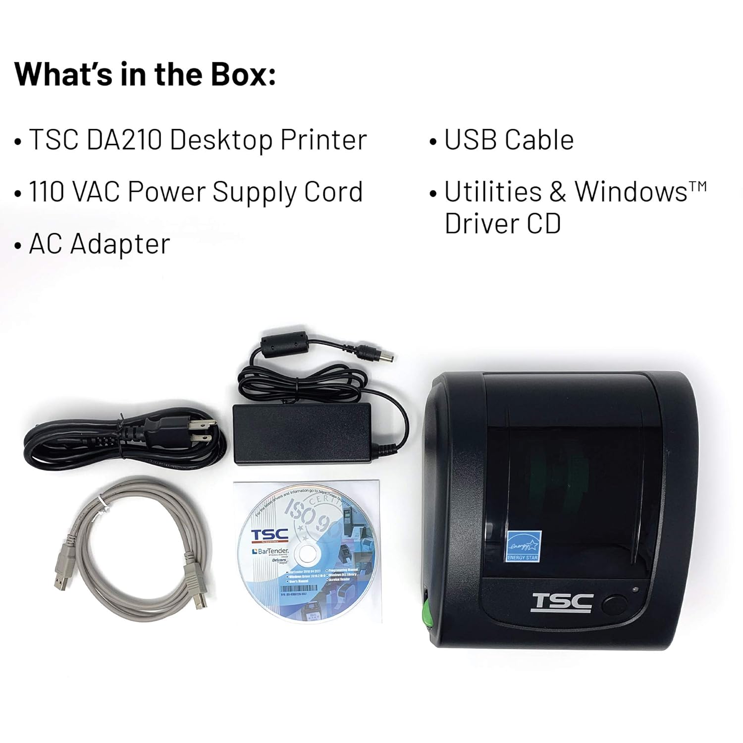 tsc da210 printer