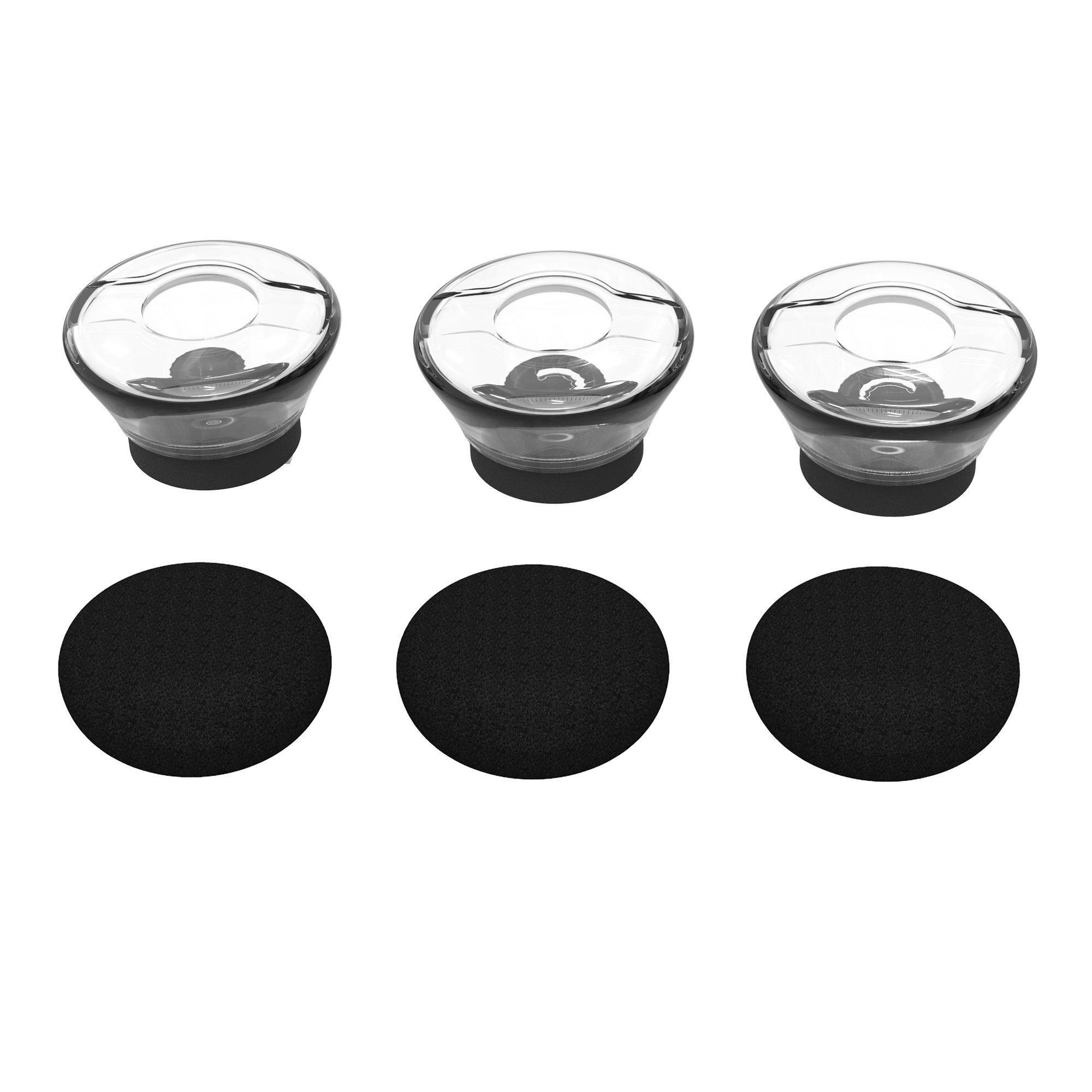 Voyager Legend Eartips Replacement,3 Pack Eargel kits Foam Cushion Cover for Plantronics Voyager Headphone-Small