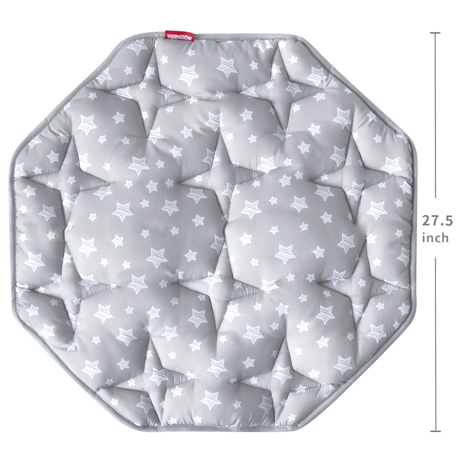 Baby Playpen Mat Comfortable Non Slip Kids Tent Mat Octagon Pad Mat Compatiable with hiccapop Minipod Playpen