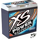 XS Power D680 1000 Amp AGM Battery with M6 Terminal Hardware - 12 Volt 20Ah 370CA Deep Cycle AGM Powercell for Car Audio Systems and Performance Cars