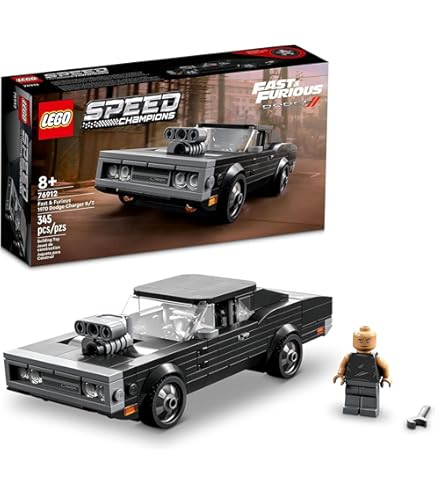 Amazon.com: LEGO Speed Champions Fast & Furious 1970 Dodge Charger