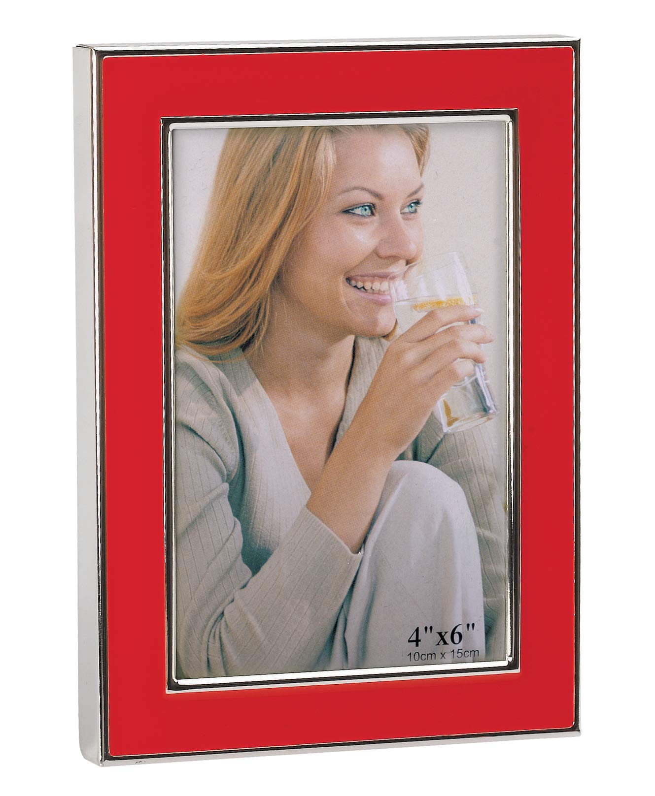 Red Photo Frame 10 x 15 cm