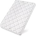Vibe Bear Premium Pack and Play Mattress Topper 38" x 26" - Breathable, Soft, Medium Firmness Playpen Mattress Topper - Fits 