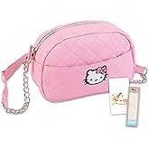 SANRIO Hello Kitty Crossbody Purse for Girls Purse Bundle with Hello Kitty Crossbody Bag for Girls Plus Phone Wallet, More Purses for Kids