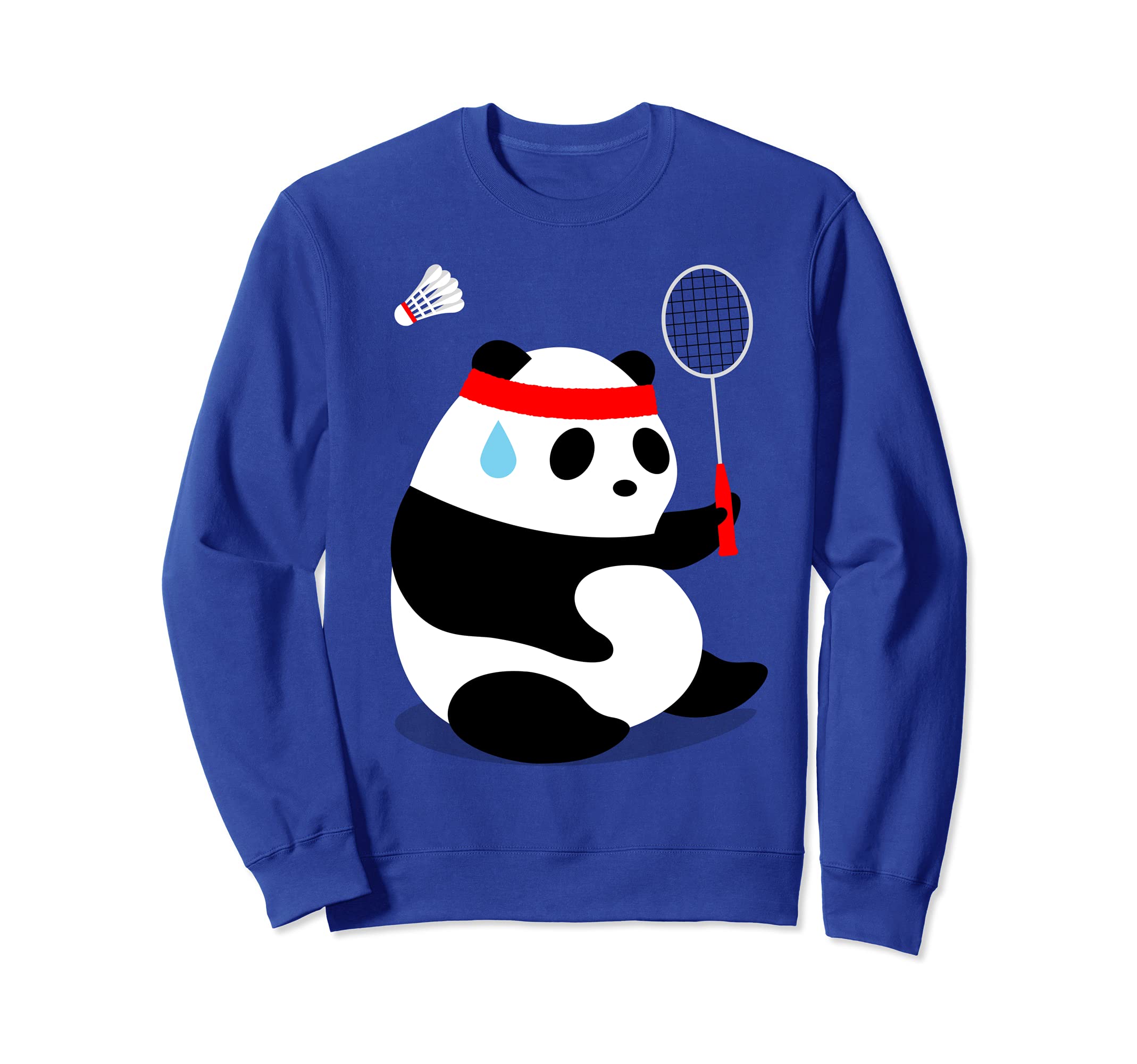 Badminton Panda Getting Sweaty Missed Sweatshirt