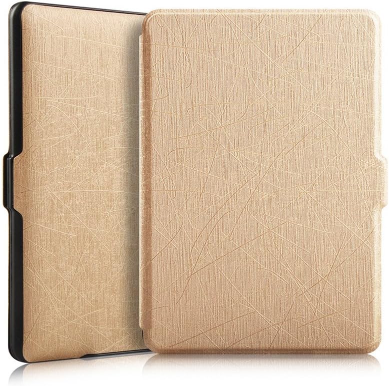 iRainbow Case for Kindle Paperwhite Thinnest and Lightest Kindle Cover with Auto Sleep/Wake for All-New Amazon Kindle Paperwhite (Fits All 2012, 2013, 2015 and 2016 Versions) (Gold)