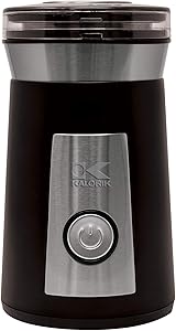 Kalorik, CG 44047 BK, Coffee and Herb Grinder, Stainless Steel & Black