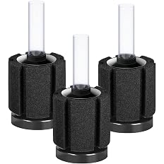 AQUANEAT 3 Pack Aquarium Bio Sponge Filter for Nano Fish Tanks