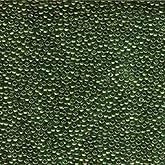 Olive Green Gold Luster Miyuki Japanese round rocailles glass seed beads 11/0 Approximately 24 gram 5 inch tube