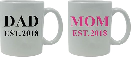 dad est 2018 mug