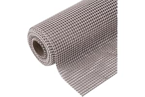 TKOOFN Shelf Cabinet Liner, 12 in x 20 FT Non-Adhesive Waterproof Roll Washable Drawer and Shelf Liner for Kitchen Cabinet Dr