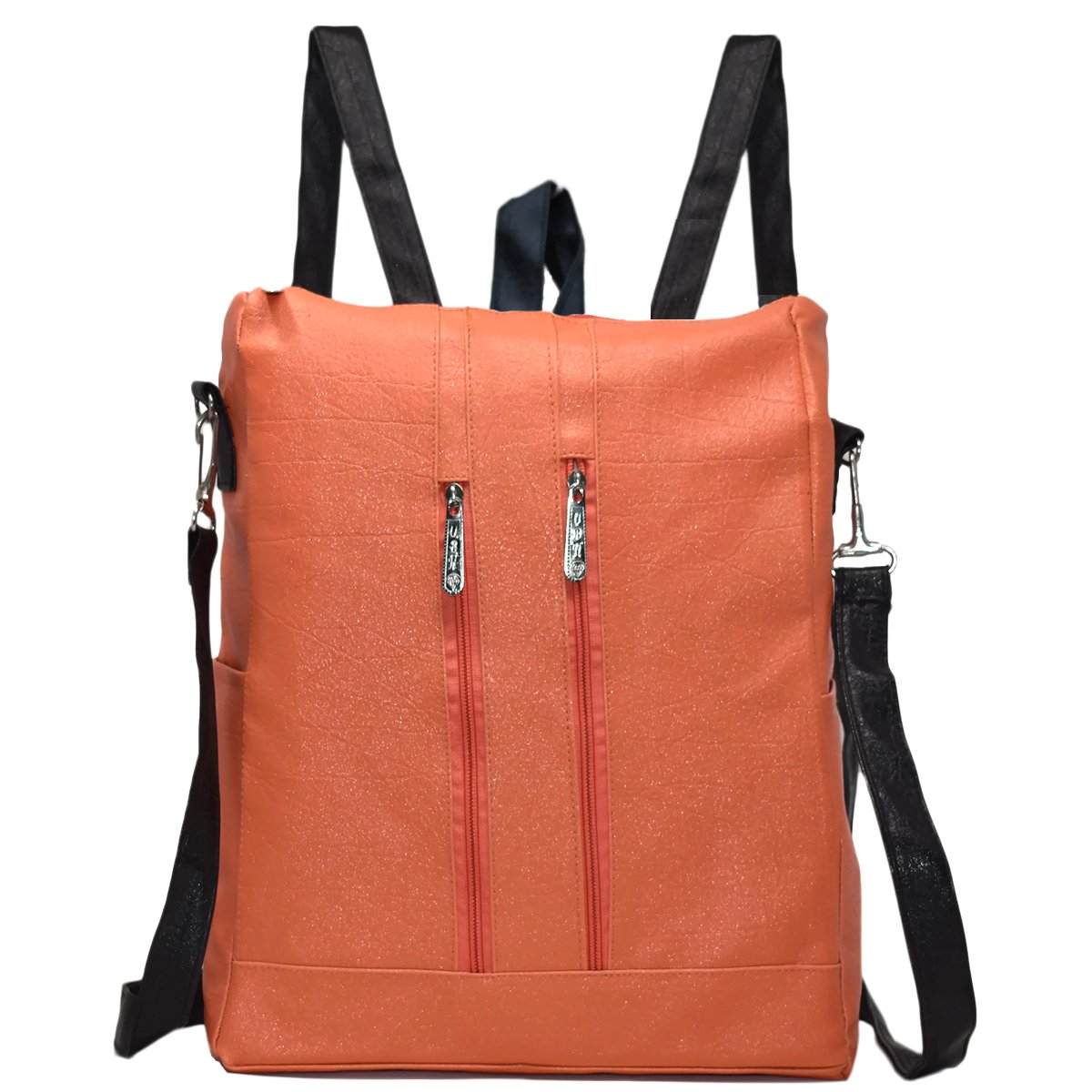 typify women's leather backpack for multipurpose (orange, tbag256)