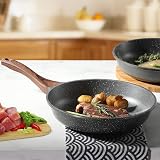 SENSARTE 24cm Non Stick Frying Pan Swiss Granite Coating Omelette Pan view 7