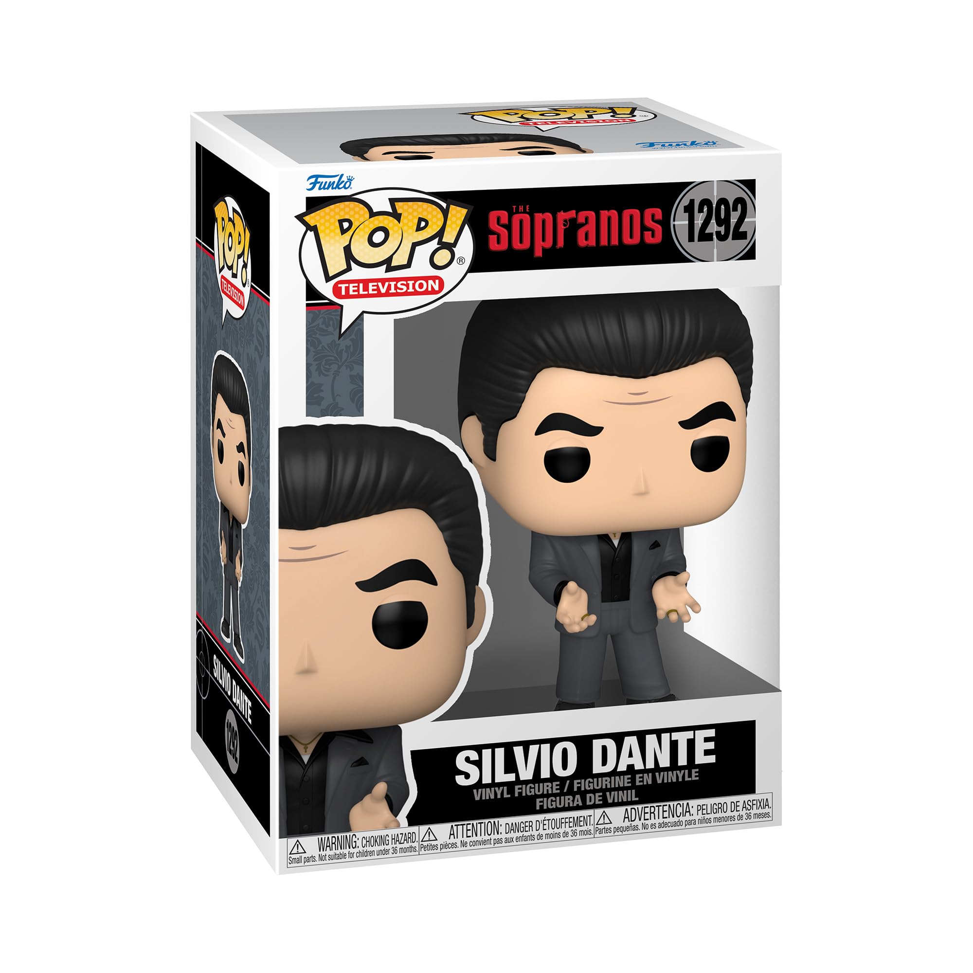 Funko POP! TV: the Sopranos - Silvio - Collectable Vinyl Figure - Gift Idea - Official Merchandise - Toys for Kids & Adults - TV Fans - Model Figure for Collectors and Display