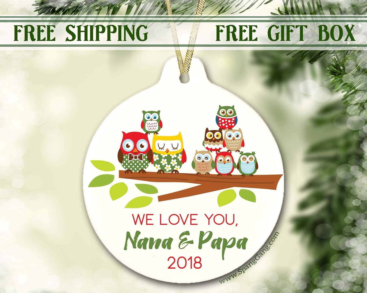 papa christmas ornament