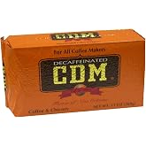 CDM Ground Coffee &amp; Chicory Ground Decaffeinated Bag 13oz (Pack of 4)