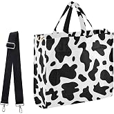 Naanle Chic Pattern Corduroy Satchel Tote Shoulder Bag for Women Weekender Travel Beach Shopping Gym