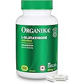 Organika Canadian-Made L-Glutathione (Reduced), Antioxidant and Detox Support -100 Caps