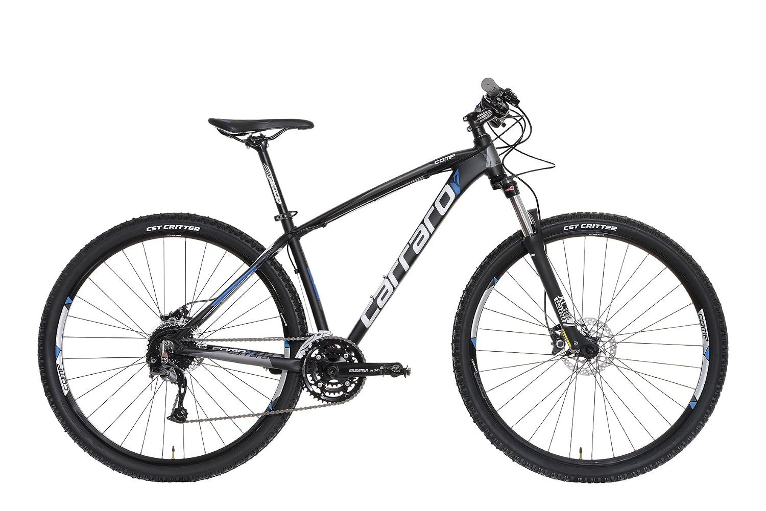 Carraro Comp S 29 Bicicletta Mtb, Nero/Blu Opaco, M : Amazon.it: Sport e  tempo libero