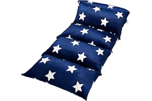 Butterfly Craze Floor Pillow Case, Mattress Bed Lounger Cover, Star Navy, King Size - Cozy Seating Solution for Kids & Adults, Recliner Cushion, Perfect for Reading, TV Time (Pillow Not Included)